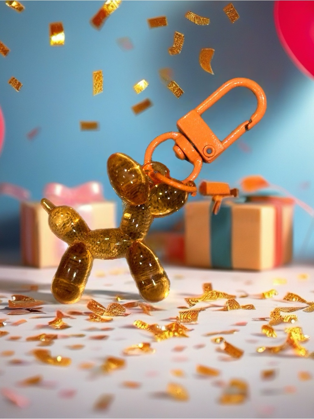 Orange🧡Balloon Dog Charm